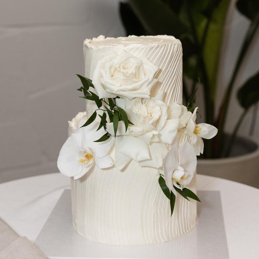 Two Tier Wedding Cake